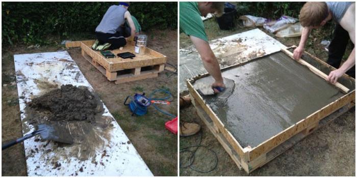 Положете стабилна основа