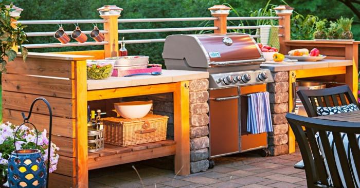 Домашното огнище навън