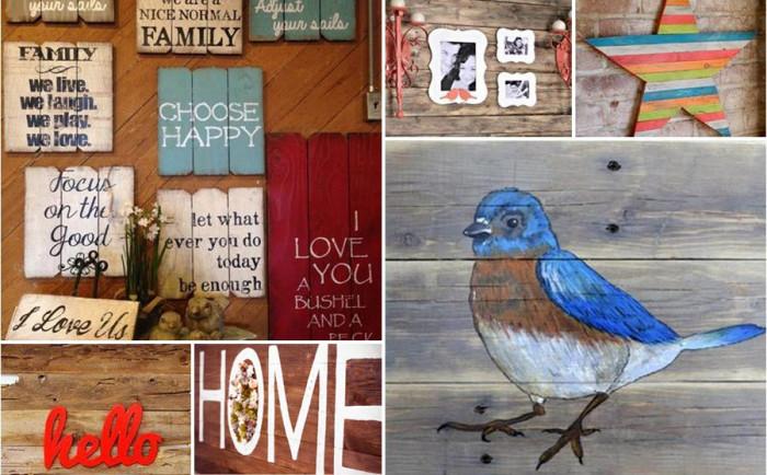 Изкуство от палети: направи си сам красива декорация за дома