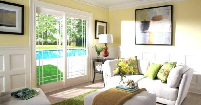 Френските прозорци в дневната