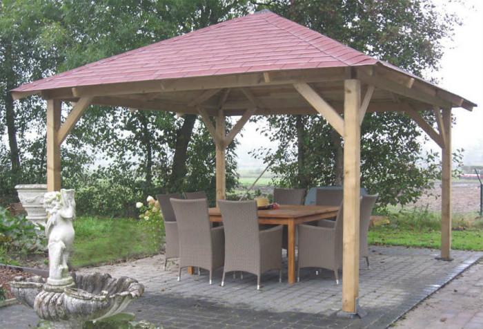 Градинска беседка за любителите на отворените пространства