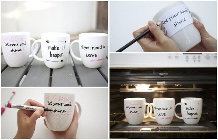 Превърнете белите чаши в източник на вдъхновение