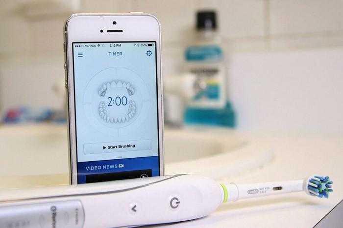 Свържете четката с телефона си, за да подобрите навиците си