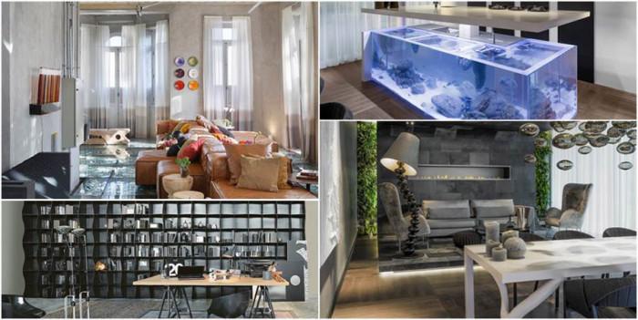 Удивителни интериорни идеи за любители на необичайния дизайн