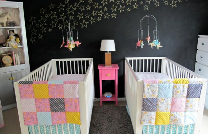 Стая с небе от тебешир