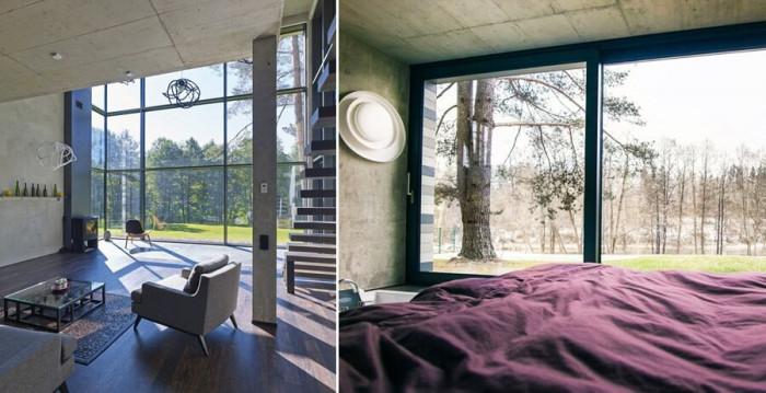 Любопитно вътрешно разположение