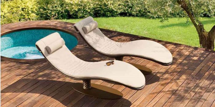 Сгъваем стол-шезлонг