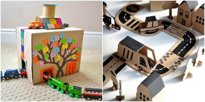 Не изхвърляйте старите кашони, те имат забавно приложение