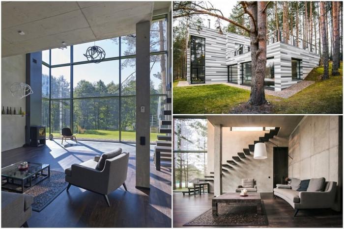 Къща в гората: Когато съвременните технологии срещнат природата