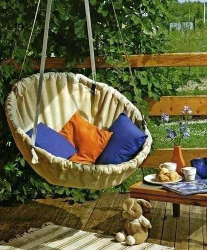 Класическата люлка на дървото в нова премяна