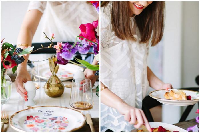 Подберете красив сервиз за хранене според степените на менюто