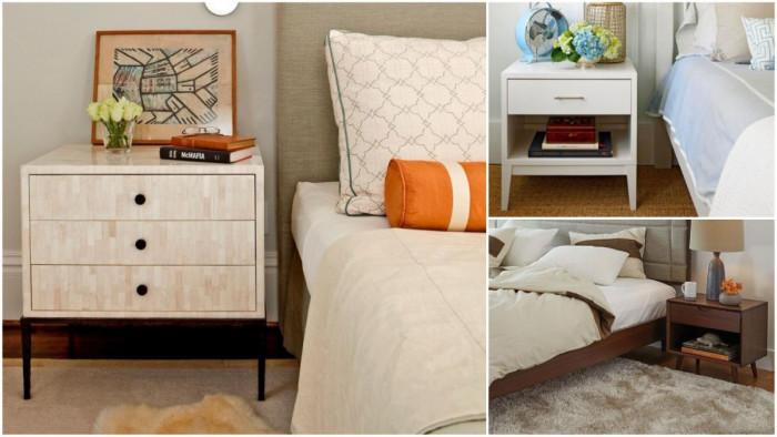 Спалнята е незавършена без нощните си шкафчета