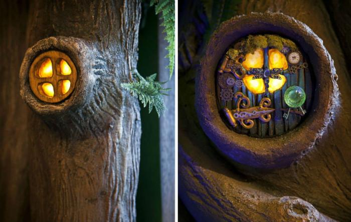 Изящни прозорчета и вратичка