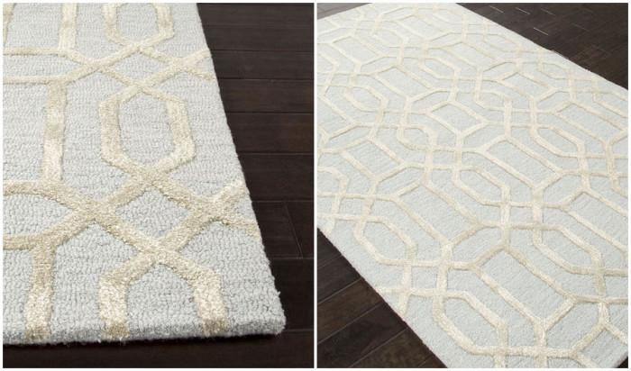 Коприната е олицетворение на елегантността в структурата на килима