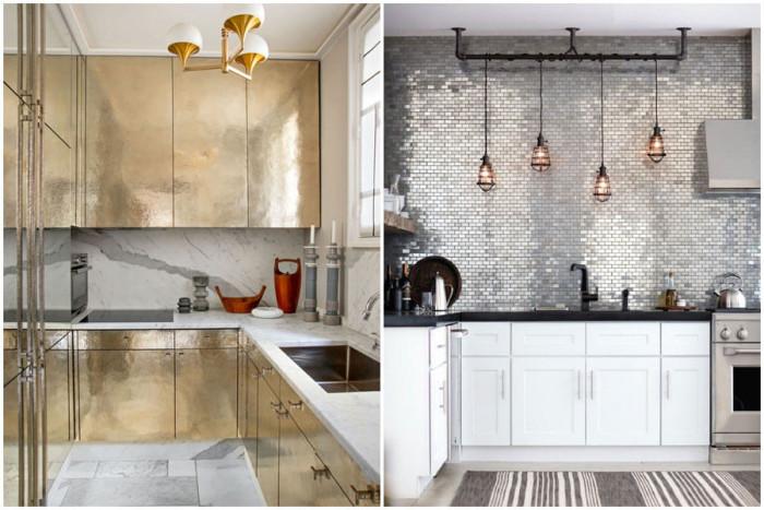 Приложете металите като част от постоянни повърхности