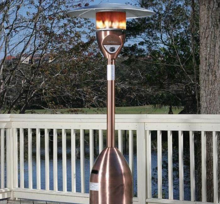 Топла градина с eлектрически инфрачервени и газови нагреватели