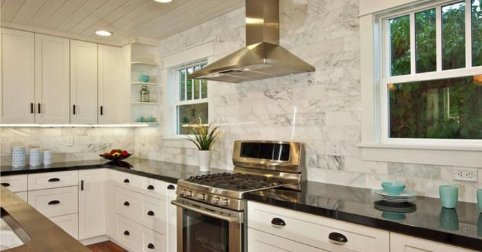 Заложете на кварц, мрамор или гранит