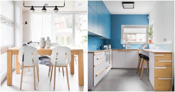 Свежестта е основен фокус в кухнята и трапезарията