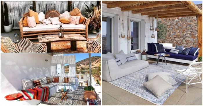 Балкон в гръцки стил: как да пренесем морския рай у дома?