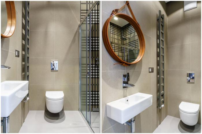 Невероятна компактна баня с уникално излъчване