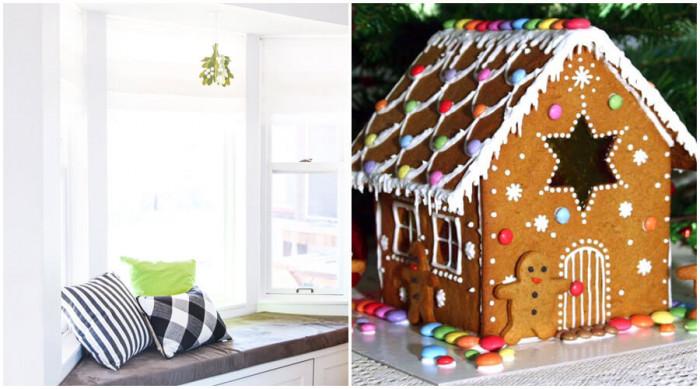 Във Великобритания джинджифиловата къщичка е традиционно вкусно украшение
