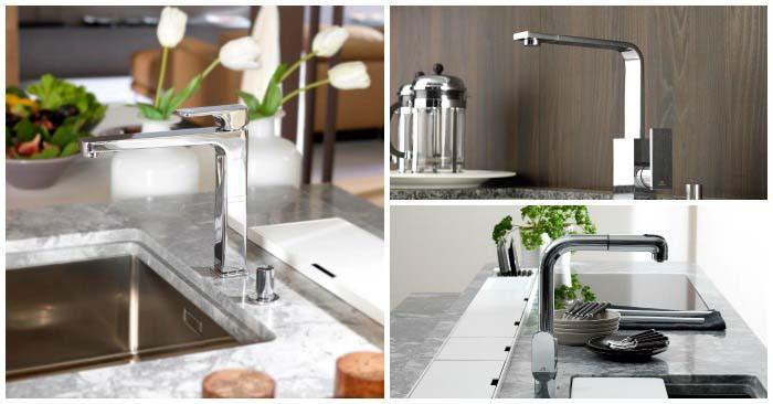 Модерни кухненски смесители с уникален дизайн