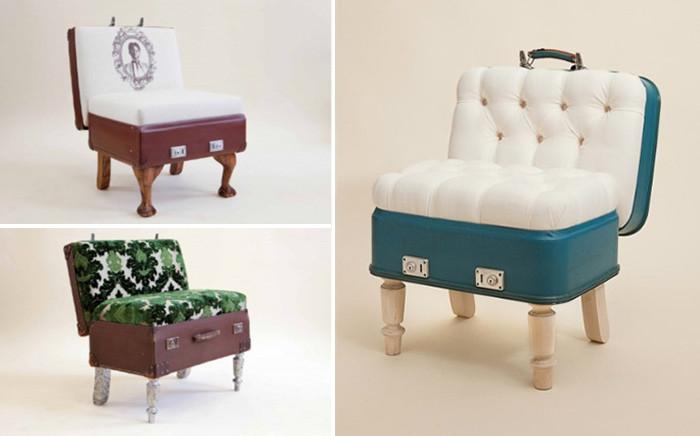 10 начина да използваме стария куфар в интериора