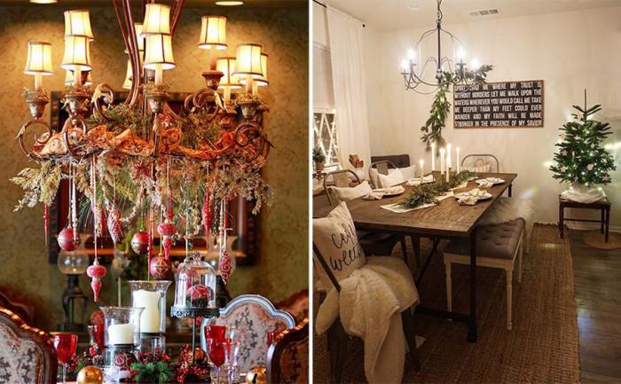 Комбинация от лампи и свещи