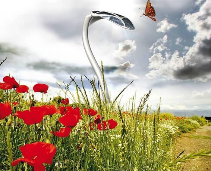 Футуристичен дизайн за модерни градини