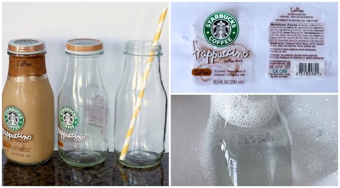 Сбогувайте се с досадните лепкави етикети от стъклените чаши и бутилки