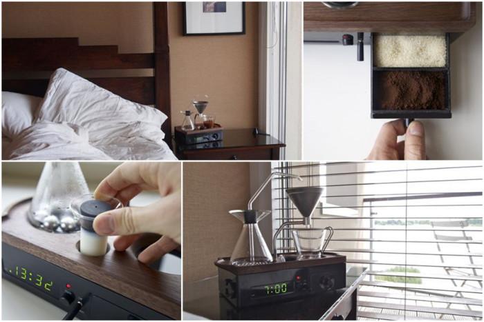 Събуди се с кафе още със самото ставане от леглото