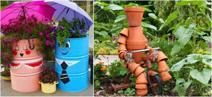 Вдъхнете нов живот в обикновените саксии