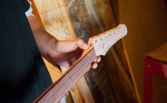 Китара, специално създадена за Айрън Мейдън