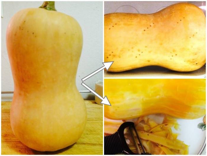Най-лесният начин да обелите тиква!