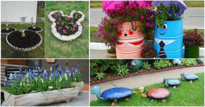 Пчерпете вдъхновение за фантастична декорация в градината