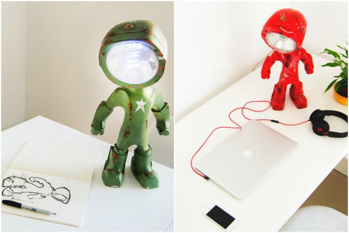 Нощна лампа с цвят и въображение