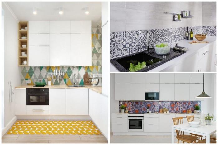 Разчупете дизайна с интригуващ кухненски гръб