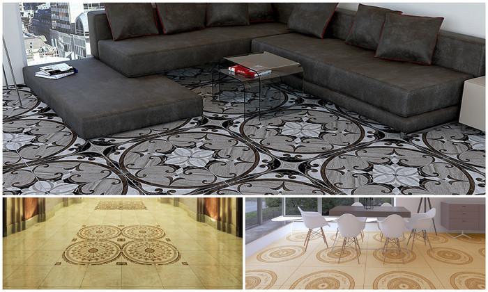 Сложно орнаментирани кръгове по пода, вече достъпни за вас!