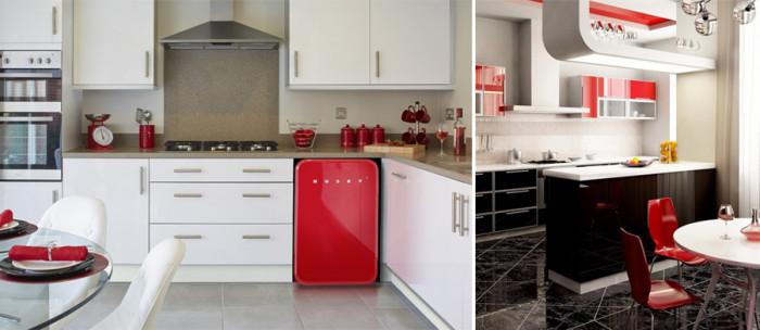 Червени акценти за повече уют