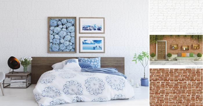 Тухла, камък или мрамор - богат избор на дизайна с гранитогрес