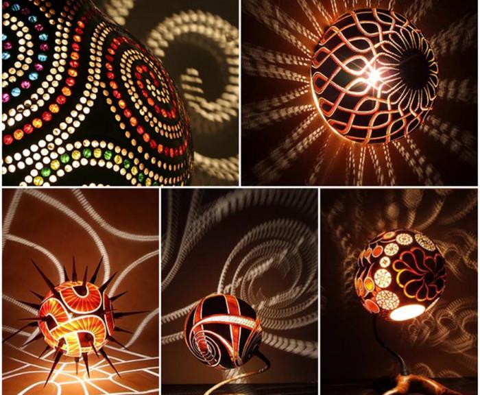 Феерия от плодови лампи