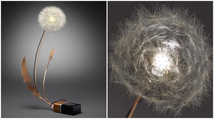 Украсете дома си с лампи от глухарчета