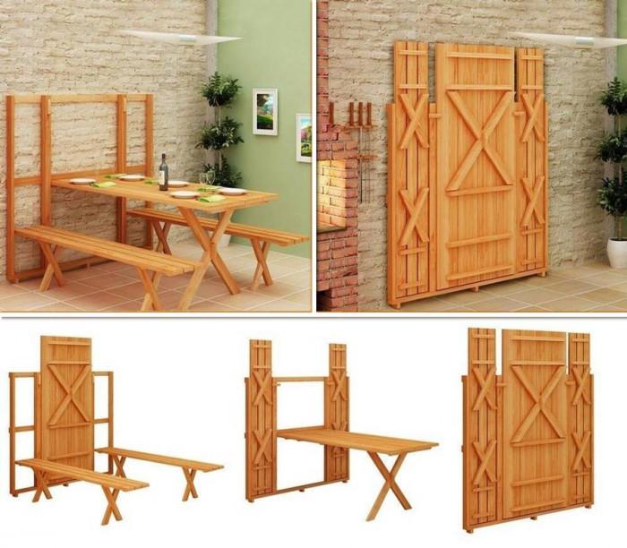 Маса като селска порта