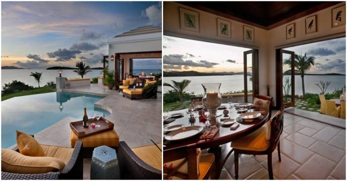 Великолепна вила ни потапя в романтика край брега на Карибско море