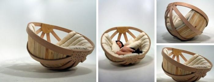 Кресло като люлка