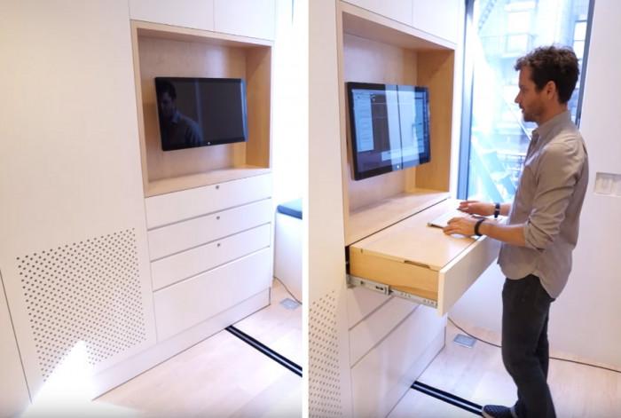 Секцията всъщност е удобен кабинет