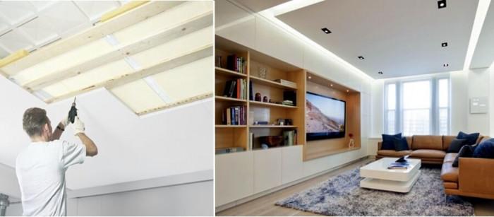 Стъпка по стъпка към перфектния таван