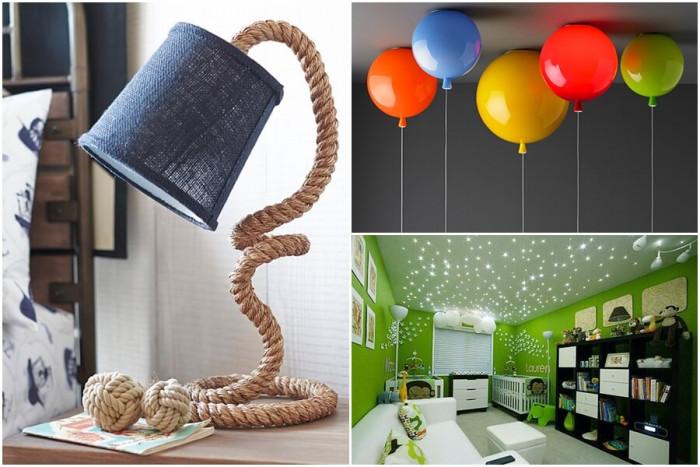Оригинални детски лампи, които ще впечатлят всяко хлапе