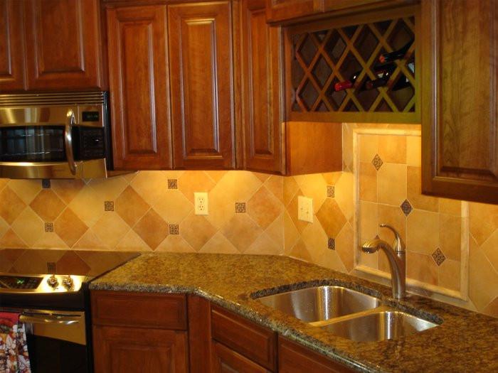 Кухненски гръб с плочки