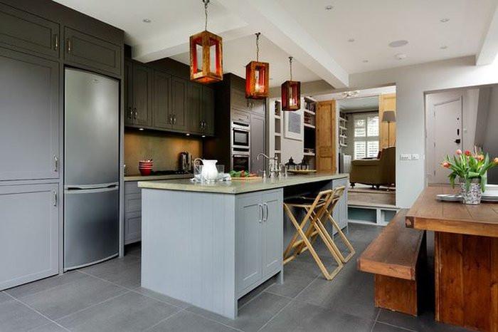 Кухненски гръб от полимерна мазилка